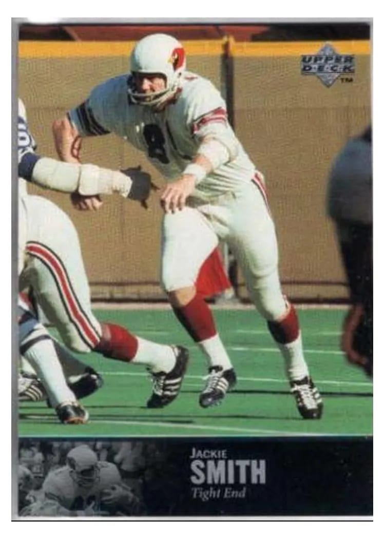 1997 Upper Deck Legends Jackie Smith #62 card
