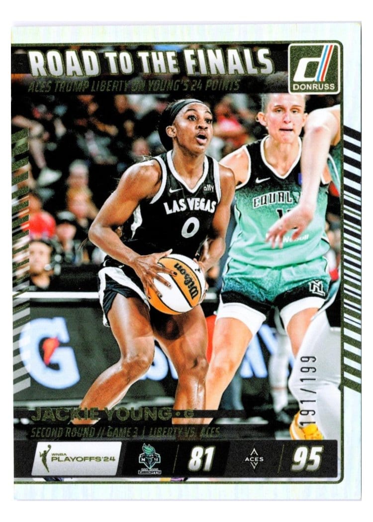 2025-26 Donruss WNBA Road to the Finals Second Round Jackie Young #6 card
