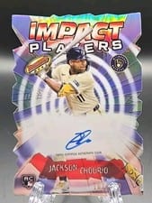 2024 Bowman's Best Impact Players Autographs Jackson Chourio #IPA-JCH card