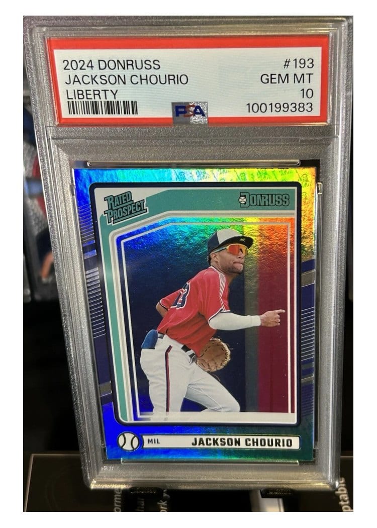 2024 Donruss Base Set Jackson Chourio #193 card