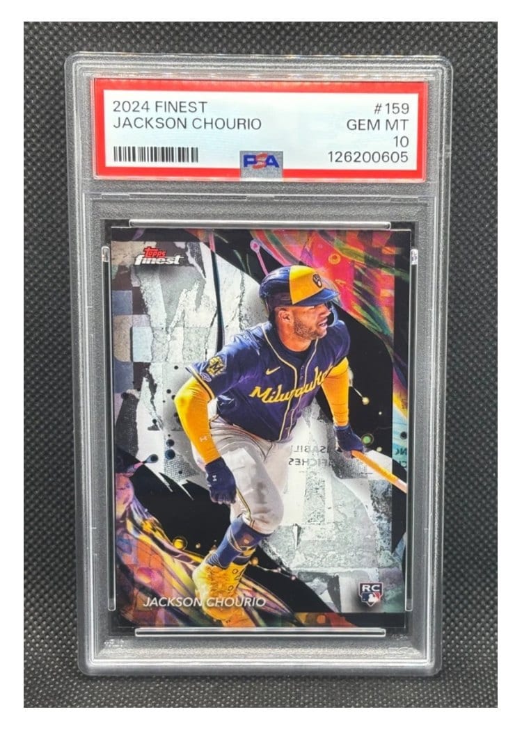 2024 Finest Base Set Jackson Chourio #159 card