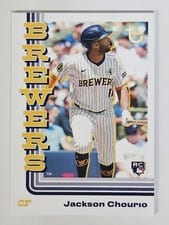 2024 Topps Brooklyn Collection Base Set Jackson Chourio #18 card
