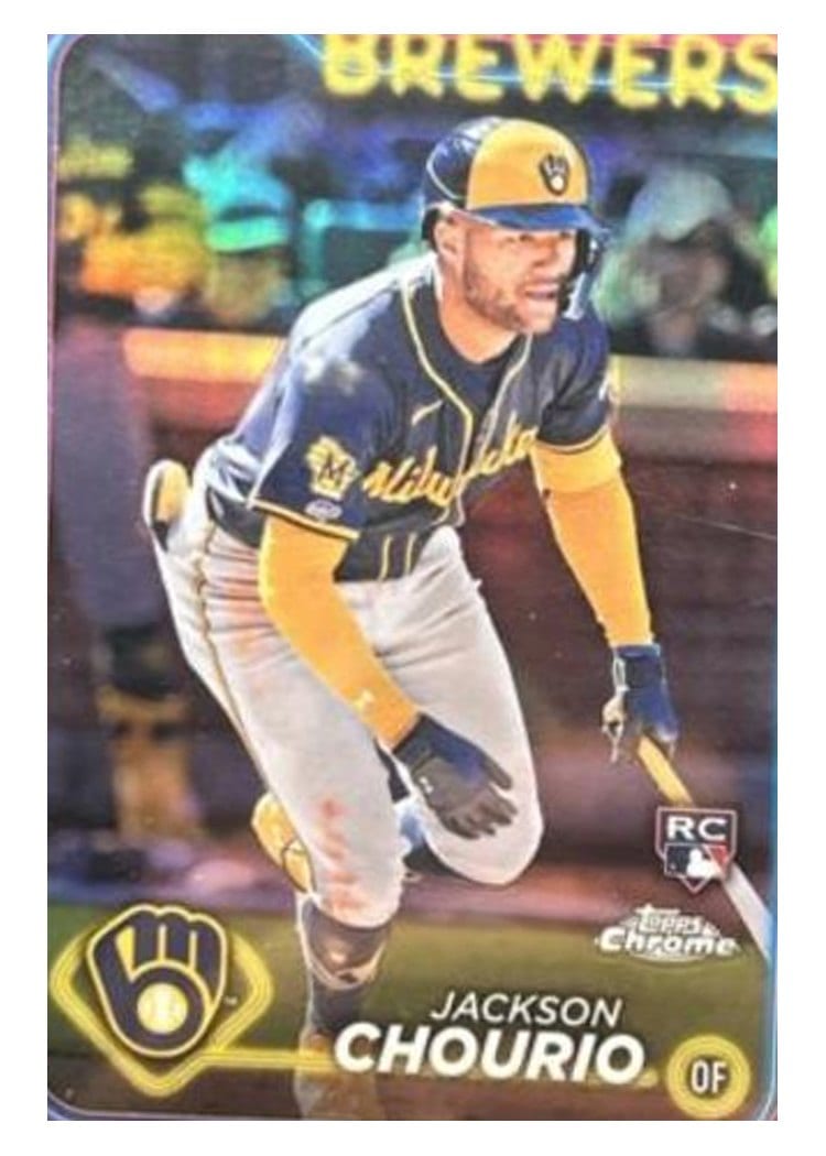 2024 Topps Chrome Jackson Chourio #161 card