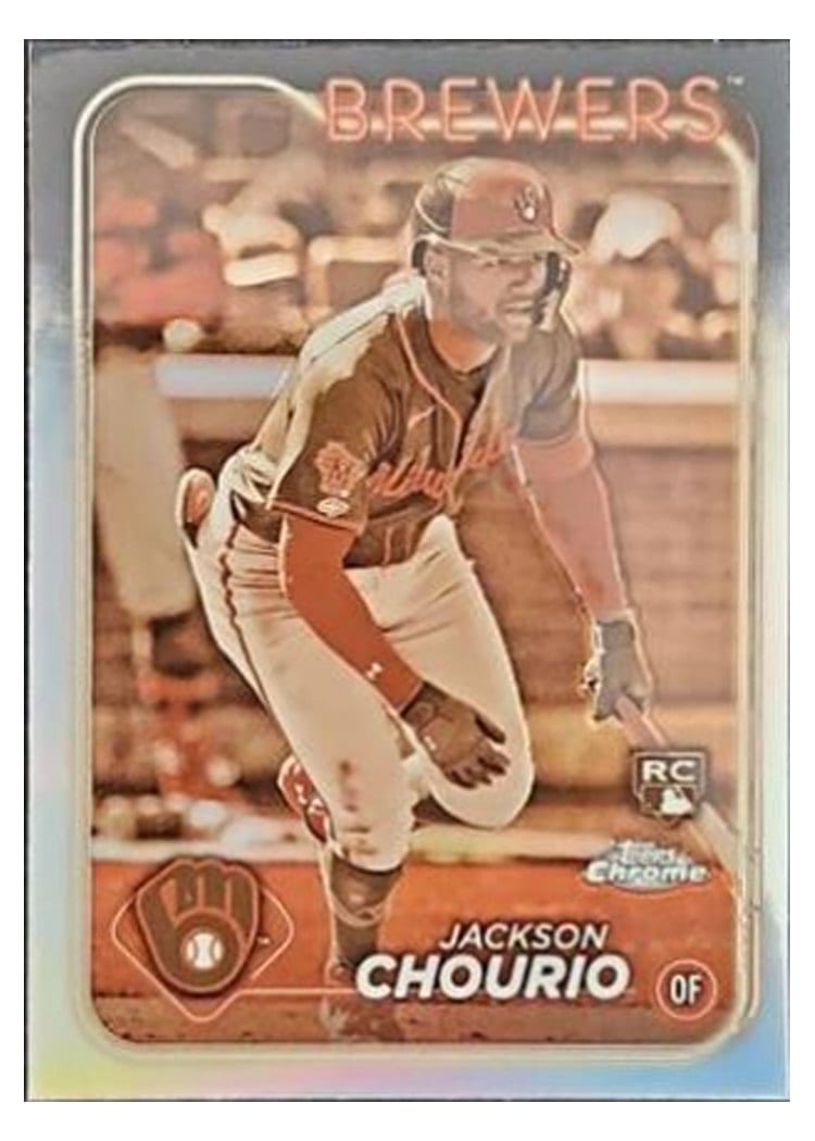 2024 Topps Chrome Jackson Chourio #161 card