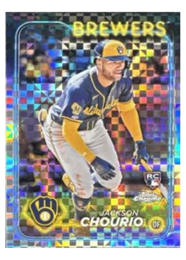 2024 Topps Chrome Jackson Chourio #161 card