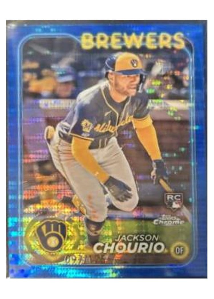 2024 Topps Chrome Jackson Chourio #161 card