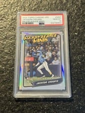 2024 Topps Chrome Update Major League Minis Jackson Chourio #MM-7 card