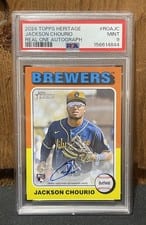 2024 Topps Heritage Real One Autograph Jackson Chourio #ROAJC