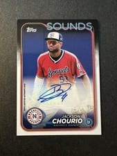 2024 Topps Pro Debut Autographs Jackson Chourio #PD-104 card
