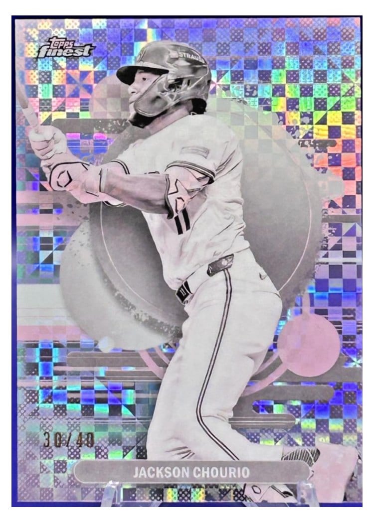 2025 Finest Base Set Jackson Chourio #112 card
