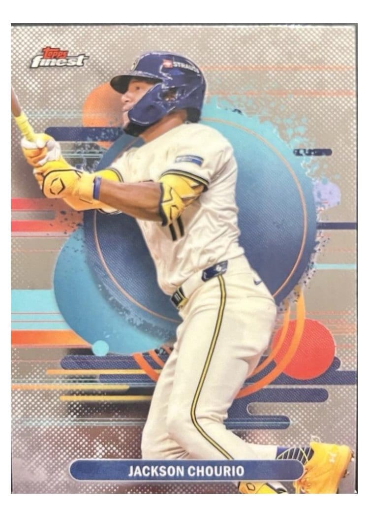 2025 Finest Base Set Jackson Chourio #112 card