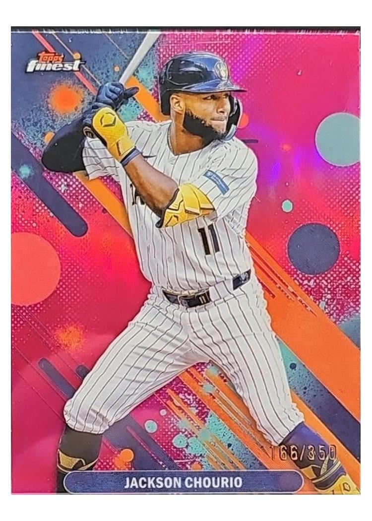 2025 Finest Base Set Jackson Chourio #78 card