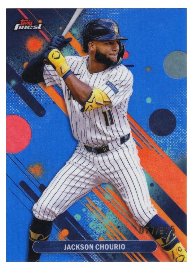 2025 Finest Base Set Jackson Chourio #78 card