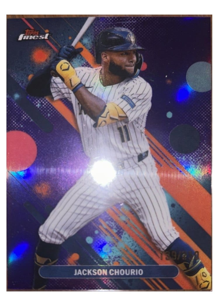 2025 Finest Base Set Jackson Chourio #78 card