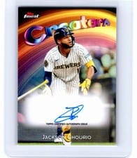 2025 Finest Creators Autograph Jackson Chourio #CAV-JC card
