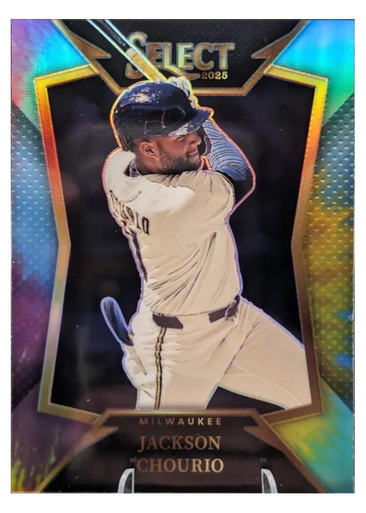 2025 Panini Select Select Throwback Jackson Chourio #2 card