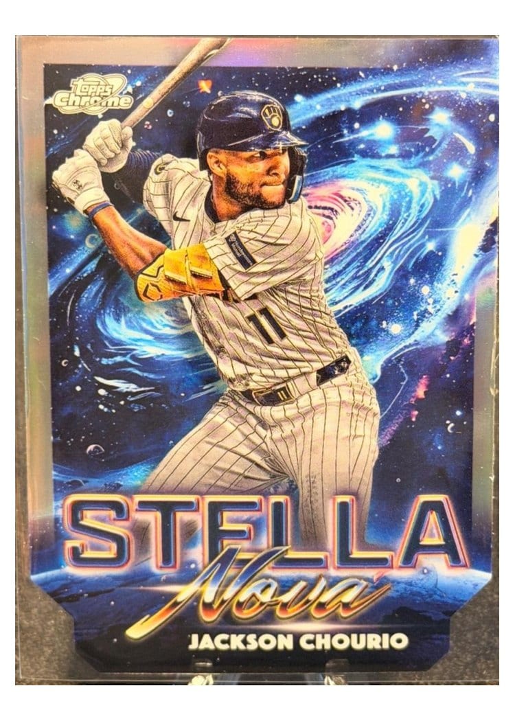 2025 Topps Cosmic Chrome Stella Nova Jackson Chourio #SN-1