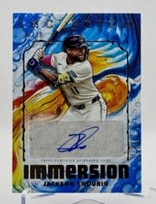 2025 Topps Inception Inception Immersion Autographs Jackson Chourio #IIA-JC