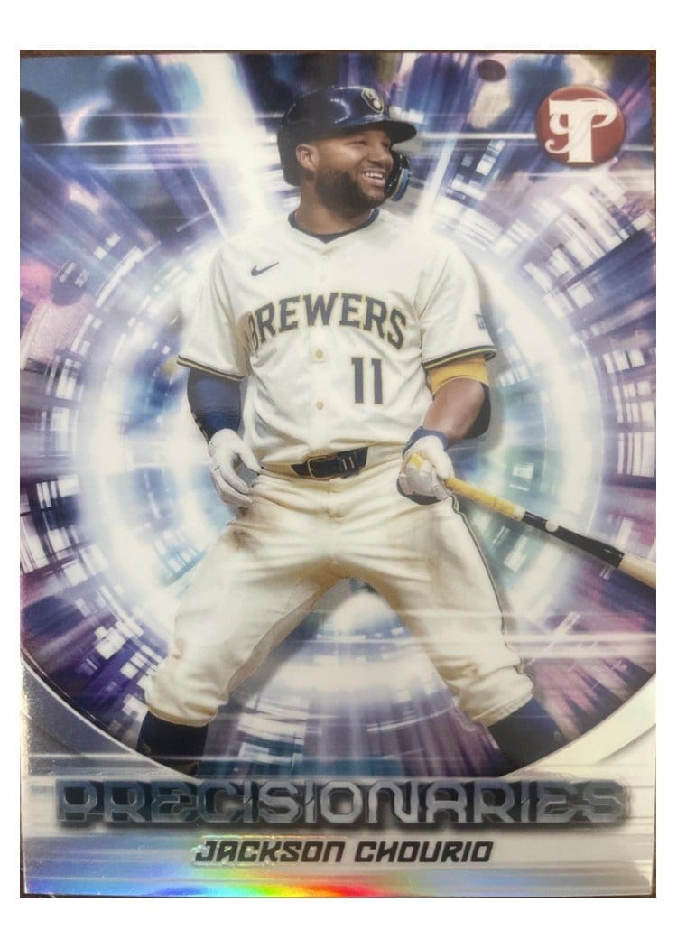 2025 Topps Pristine Precisionaries Jackson Chourio #PR-25 card