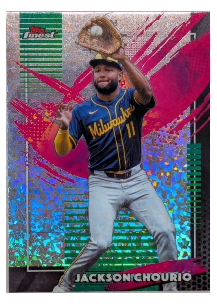 2026 Topps Finest Jackson Chourio #248 card