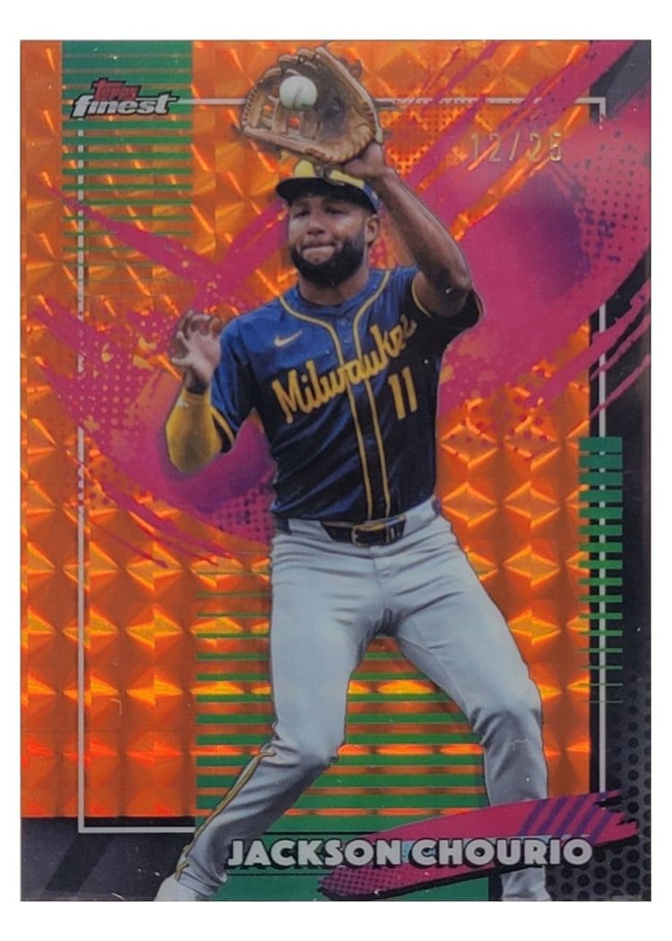 2026 Topps Finest Jackson Chourio #248 card
