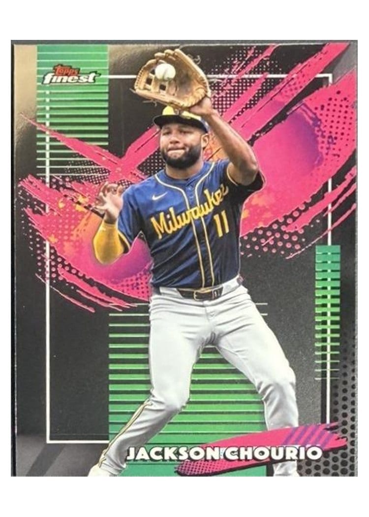 2026 Topps Finest Jackson Chourio #248 card