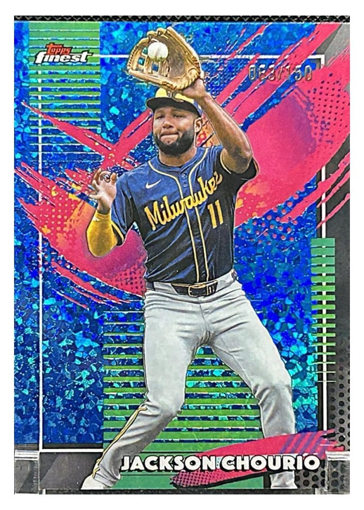 2026 Topps Finest Jackson Chourio #248 card