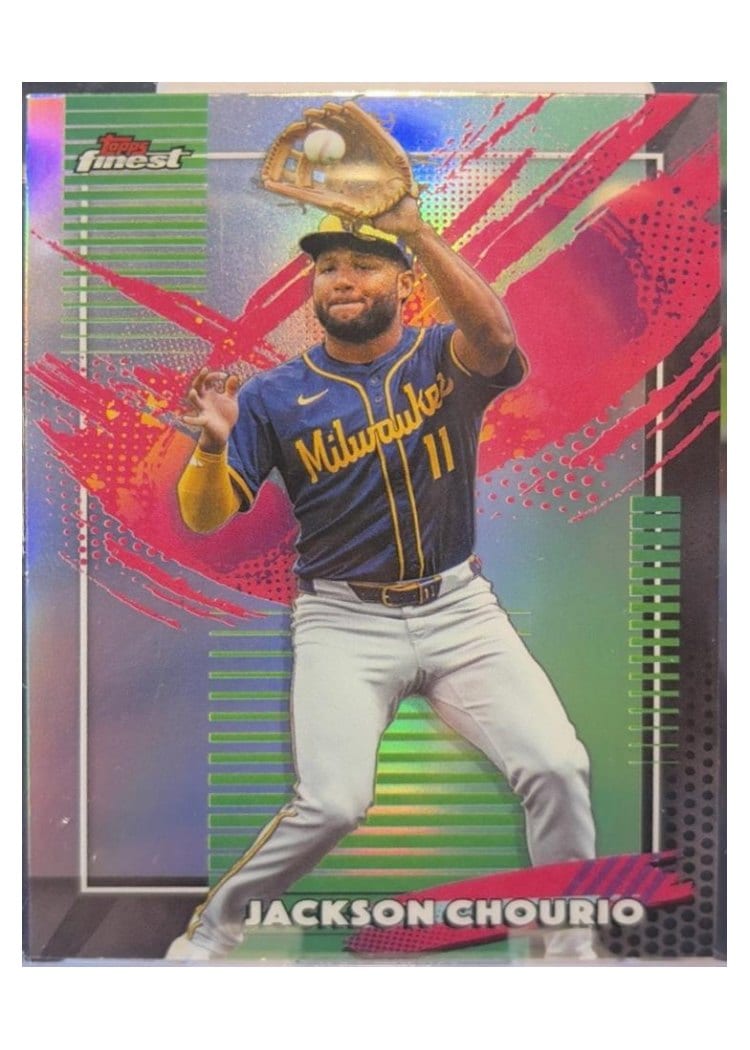 2026 Topps Finest Jackson Chourio #248 card