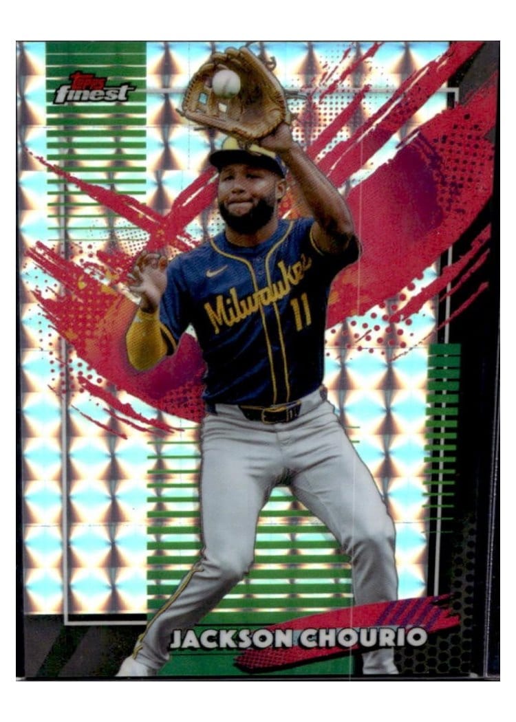 2026 Topps Finest Jackson Chourio #248 card