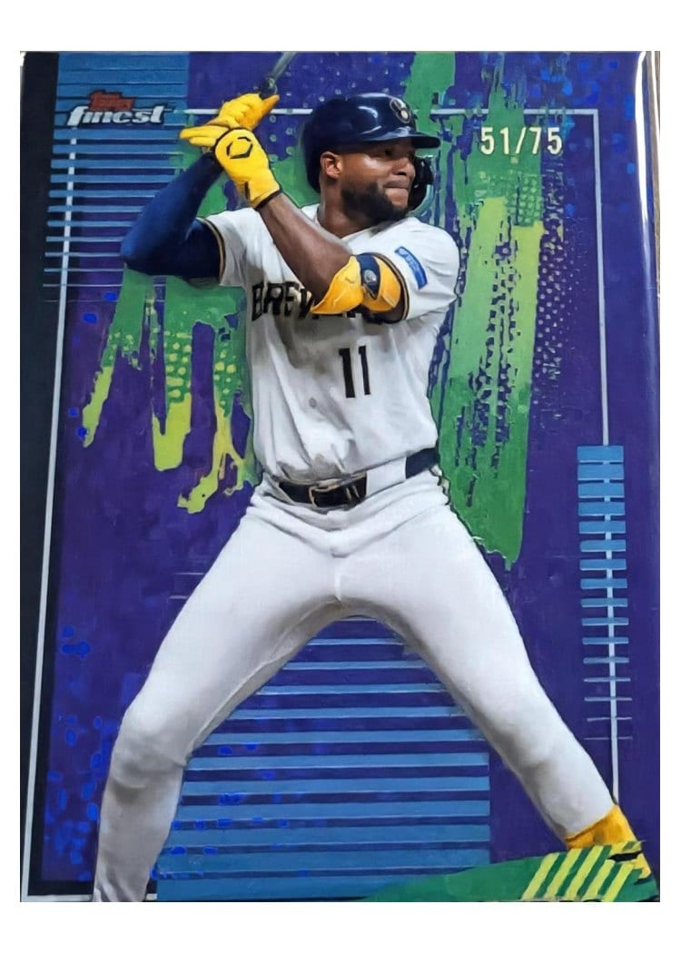 2026 Topps Finest Jackson Chourio #66 card