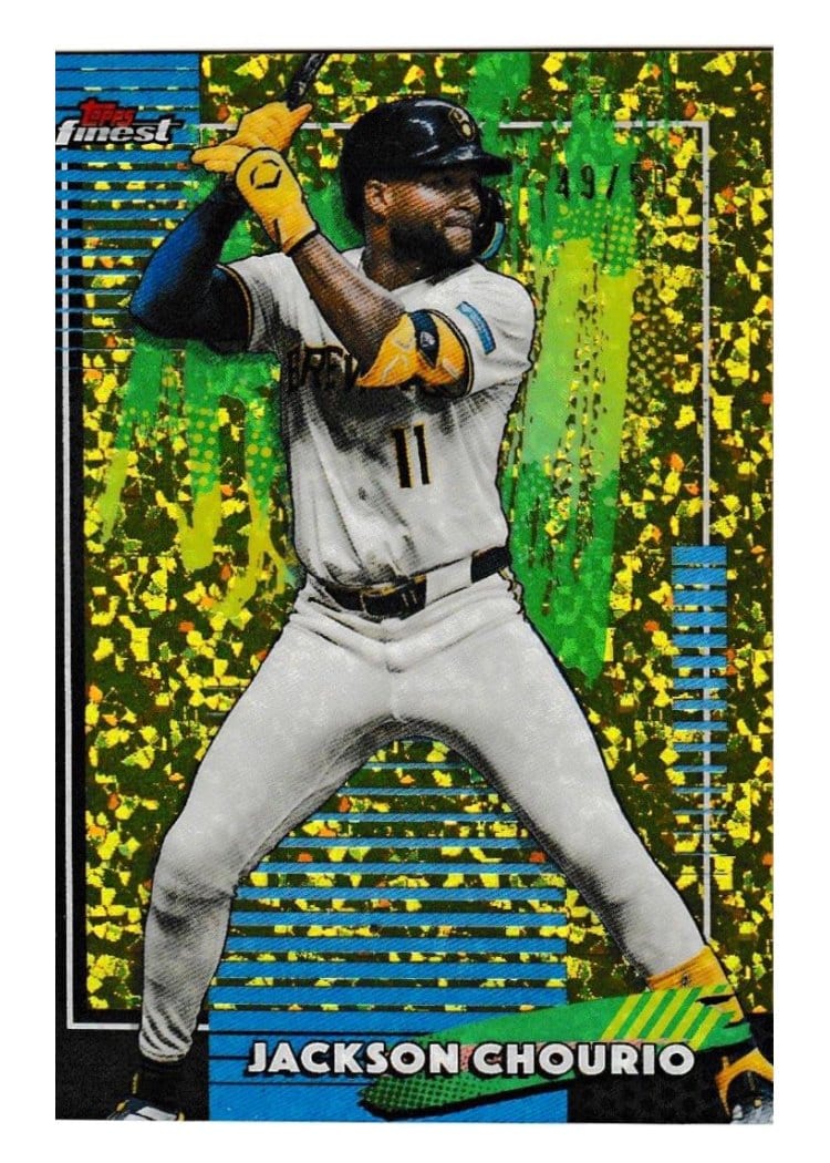 2026 Topps Finest Jackson Chourio #66 card