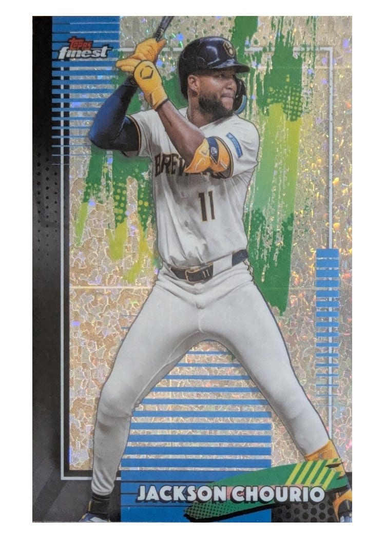 2026 Topps Finest Jackson Chourio #66 card