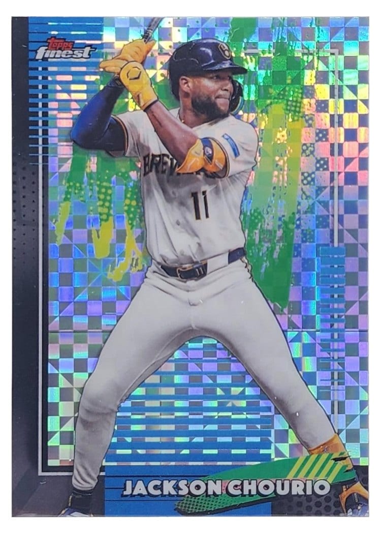 2026 Topps Finest Jackson Chourio #66 card