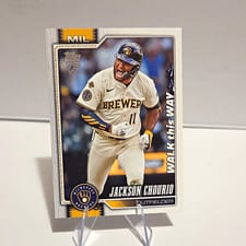 2026 Topps Walk This Way Jackson Chourio #73 card