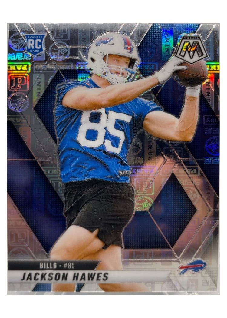 2025 Panini Mosaic Base Set Jackson Hawes #334 card