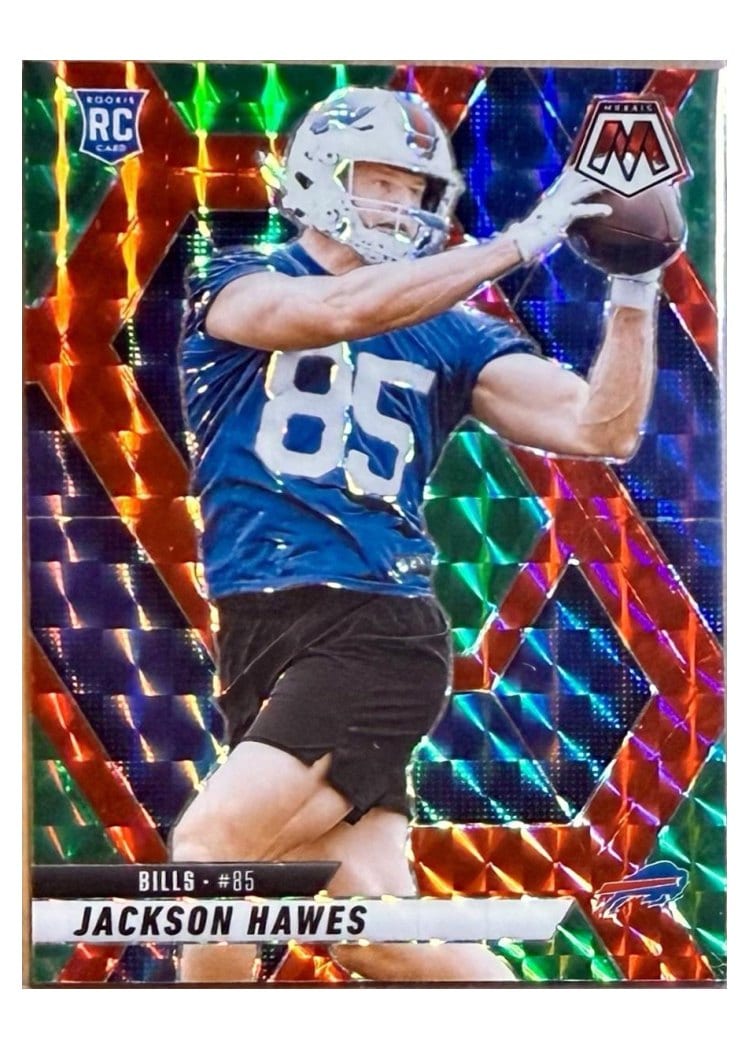 2025 Panini Mosaic Base Set Jackson Hawes #334 card
