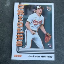 2024 Topps Brooklyn Collection Base Set Jackson Holliday #17 card