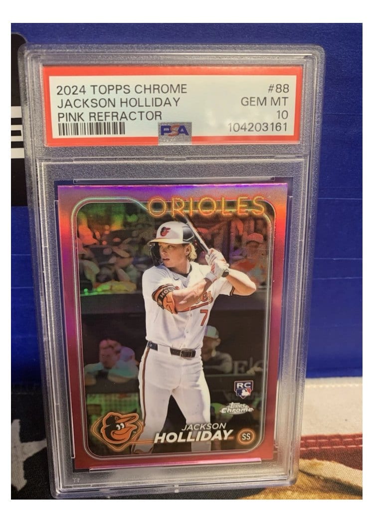 2024 Topps Chrome Jackson Holliday #88 card