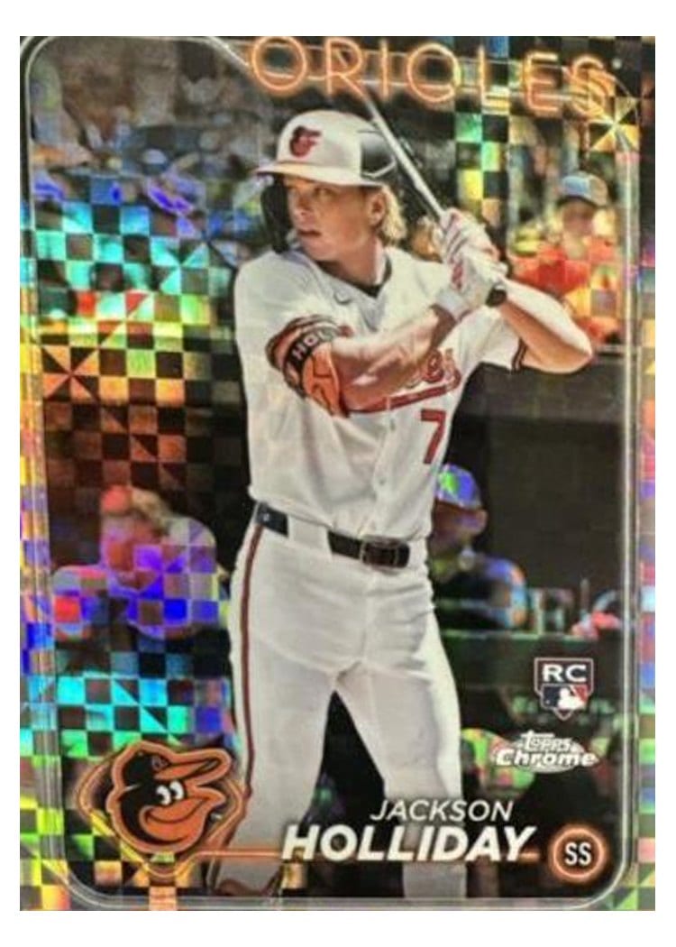 2024 Topps Chrome Jackson Holliday #88 card