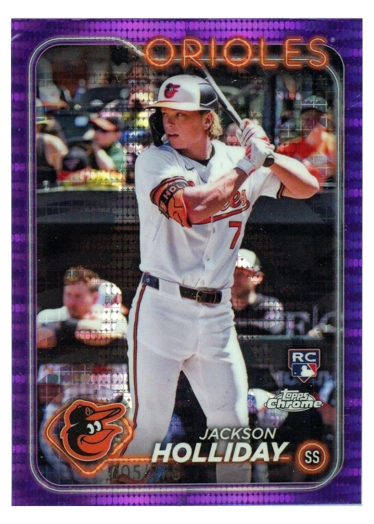 2024 Topps Chrome Jackson Holliday #88 card