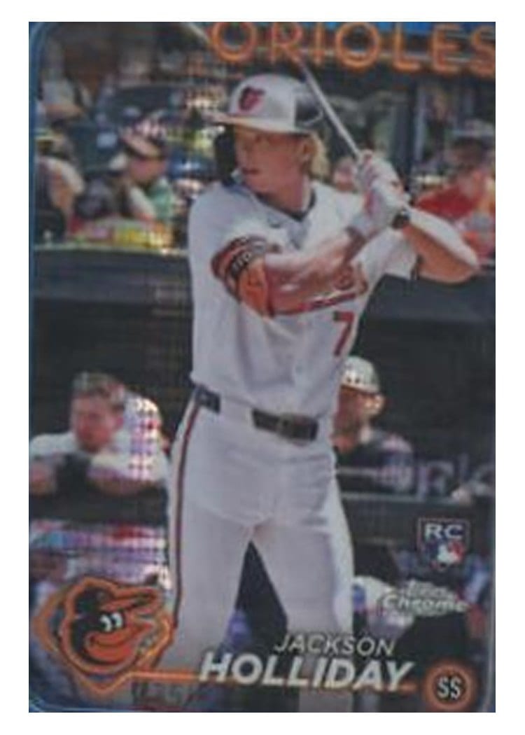 2024 Topps Chrome Jackson Holliday #88 card