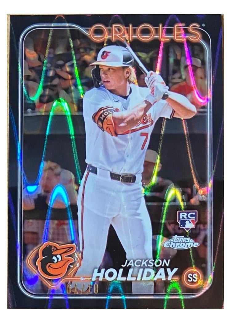 2024 Topps Chrome Jackson Holliday #88 card