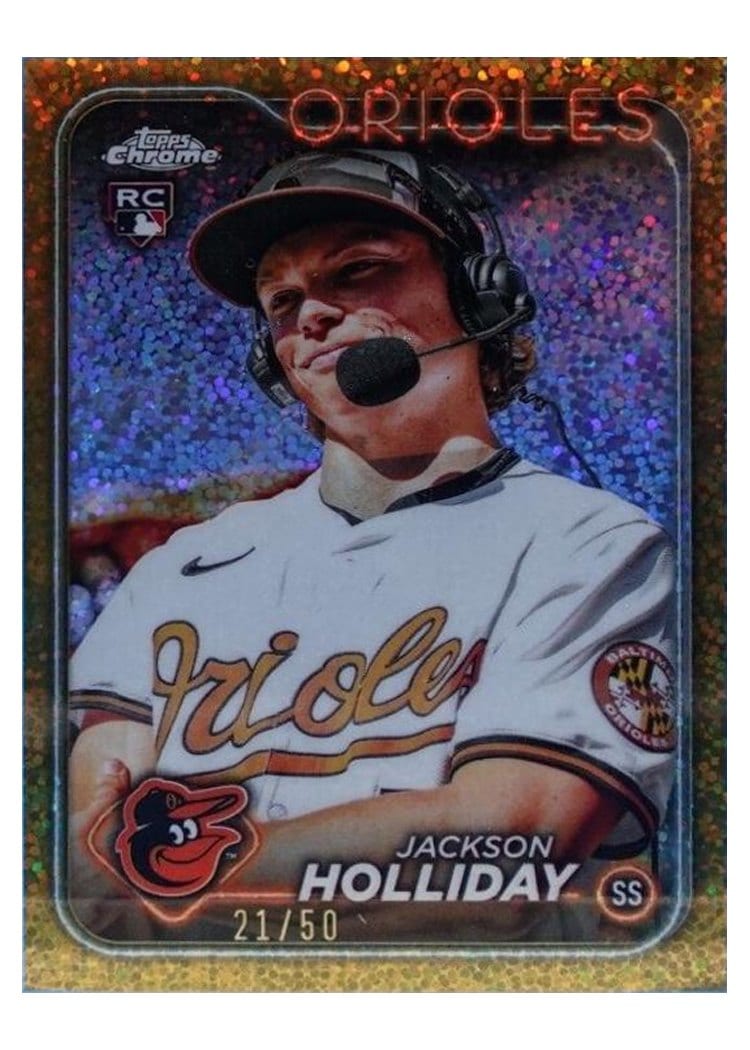 2024 Topps Chrome Jackson Holliday #88 card