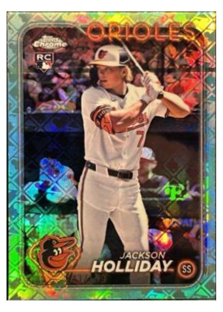 2024 Topps Chrome Jackson Holliday #88 card