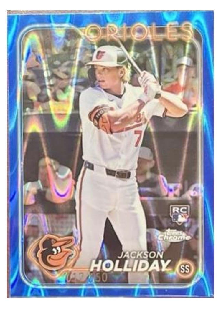 2024 Topps Chrome Jackson Holliday #88 card