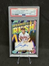 2024 Topps Chrome Update All-Etch Rookie Rush Autograph Jackson Holliday #CURR-JH