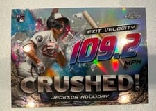 2024 Topps Chrome Update Crushed! Jackson Holliday #CR-24 card