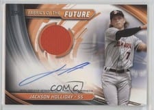 2024 Topps Pro Debut Fabrics of the Future Autograph Relics Jackson Holliday #FOTF-JH card