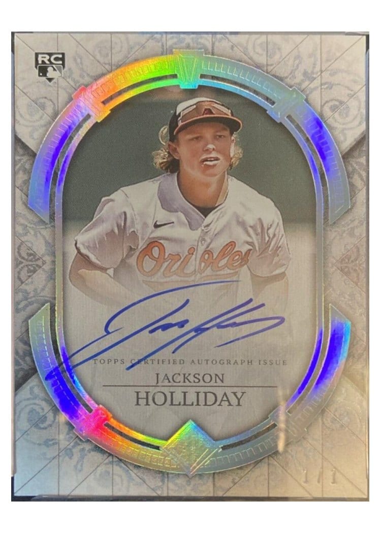 2024 Topps Transcendent Collection Autographs Jackson Holliday #TCA-JH card