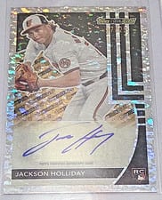 2024 Topps Update Topps Black Gold Autographs Jackson Holliday #BGA-JH card